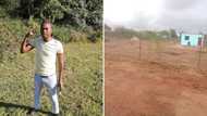 Proud Mzansi man shows off his humble home, SA peeps stan: “That's how you grow, congratulations”