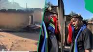 Ngizwe Mchunu visits burnt Mbumbulu home as clip bashing Mkhwanazi resurfaces online
