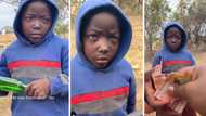 BI Phakathi meets deaf boy with beautiful eyes and blesses him and brother with R2 000, Mzansi stans the act