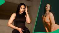 Thuli Phongolo bares all in sizzling swimsuit photo: "Her BBL looks cute here"