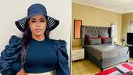 Mzansi lady posts pic of gorgeous bedroom, peeps stan and offer improvement tips