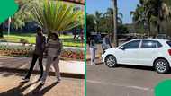 "God bless your friendship": Woman's beautiful friendship with a blind guy moves Mzansi