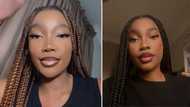 Woman has Mzansi in tears after sharing cheesy pick up line a man sent her in the DMs: “Mofe chance chomi”