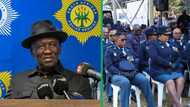 Police Minister Bheki Cele encourages SAPS members to fight fire with fire