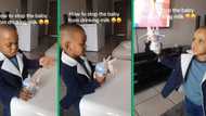 Mom uses chicken feet on baby's bottle to try stop him from drinking milk in funny TikTok video