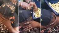 Video shows woman with drugs stuffed under wig, security stunned