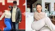 'Black Panther' star John Kani pays Thando Thabethe a visit, she can't keep calm: "I had an incredible morning"