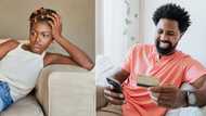 Woman complains after bae she dumped over money replaced her quickly, Mzansi men ecstatic