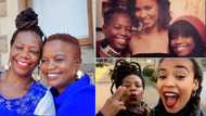 MP Phumzile Van Damme shares sweet snaps, wishes her mom a happy birthday