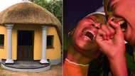 Fancy schmancy: Viral pic of 'lux' hut has Mzansi laughing out loud