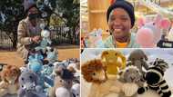 Young mom makes adorable stuffed toys from wool to support son and family