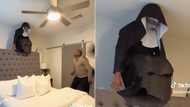 TikTok of woman reenacting 'The Conjuring' scene to scare husband goes viral video with 9.2M views