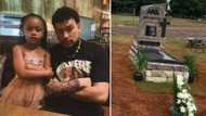 Video of Kairo Forbes standing with grandparents Tony and Lynn Forbes in front of AKA's grave leaves SA gutted