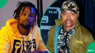Phila Madlingozi accuses Somizi Mhlongo of taking all the opportunities from local talent