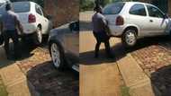 Buff man picks car up to move it out his way, wows internet with insane strength