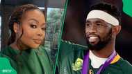 Anele Mdoda and Siya Kolisi hang out in cool picture: "Captains of industry"