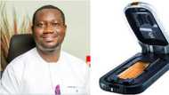 Breakthrough: African scientist Dr Eric Ashalley invents a bacteria and virus tracker
