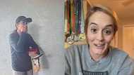 US woman celebrates as she reunites with delivery driver who nursed her after falling in bathroom