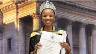 Miss SA the only student to receive a graduation ceremony, Mzansi not impressed