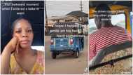 "Let him not think he carried bad luck": Generous lady pities keke driver, pays for all empty seats in video