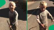"This boy is an angel": Little boy melts hearts singing ‘Maqondana’ in viral video, SA moved
