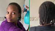 SA woman untangles 8-month-old cornrows, TikTok video shakes Mzansi