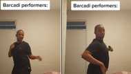 SA’s Madea gives viral ‘Bacardi’ challenge gets a whole new spin in a towel, Mzansi asks for dancing tips