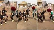 She beat them hands down: Little girl causes stir on street with hot leg moves, wins lady, older boys in video