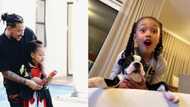 "Dad goals": AKA and Kairo preform the cutest daddy-daughter dance