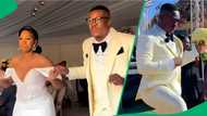 Groom's dance moves raise eyebrows, SA in two ways: "That it one happy husband"