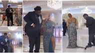 Bridesmaid and groomsman break it down at wedding reception, video has people thrilled at the smooth moves