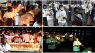 Photos, video emerge as over 5 000 faithfuls partake in procession for late TB Joshua