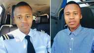 Young man, 25, celebrates becoming private pilot and 1 of South Africa's youngest bus drivers, peeps inspired