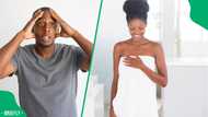 “Is This the New Fashion?”: Woman Forgets the Dress Code, Wears a Towel to a Tavern, SA Unimpressed