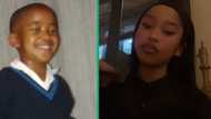 TikTok video of woman's childhood pic compared to unbelievable glow-up leaves Mzansi viewers confused