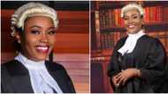 Beauty and brains: lady graduates with top honours from Law school