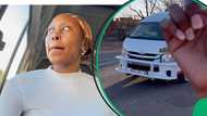 "They took my R50 for directions yesterday": Woman disguises herself to keep wig safe in Joburg taxi rank