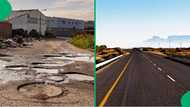 Man shows difference between Western and Eastern Cape road, netizens stunned: "Truth be told"