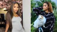 Khanya Mkangisa lauded for her beauty and hourglass figure, fans crown her the most beautiful celeb in SA