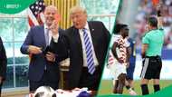 Trump calls FIFA boss Infantino over Folarin Balogun red card in World Cup controversy
