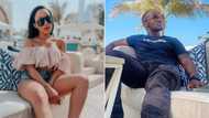 Thando Thabethe and her loved up man Lunga Shabalala take baecation to lush and sunny Dubai