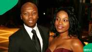 Actress Thuli Thabethe and former partner Tbo Touch surprise son in Australia
