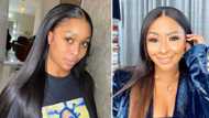 Boity Thulo and Minnie Dlamini's hilarious "then vs now" snap leaves Mzansi rolling on the floor