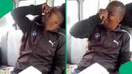 "Bengimthanda lengane": Heartbroken man cries in a taxi over failed mjolo, video gets Mzansi talking