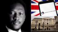 Bank of England reacts to Abel Aboh as a finalist in European contest