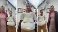 Video of Babes Wodumo lookalike sparks pregnancy rumours, leaving many people on TikTok confused