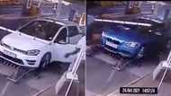 Innovative thugs steal 2 high end cars from Menlyn Mall by building ramps over spikes, Mzansi needs answers