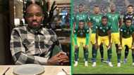 AFCON: Dr Musa Mthombeni gives a hilarious reaction to Bafana Bafana's win against Namibia