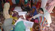 Malala visits women at flood camps in Pakistan