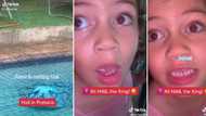 Hilarious video of kid reacting to hail in Pretoria has Mzansi grinning ear to ear: "Jesus is making ice"